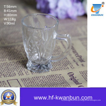 Glass Tumber caneca de cerveja Coffee Cup com alça Kitchenware Kb-Jh06039